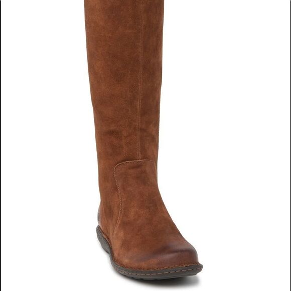Born Caladium Tall Brown Suede Boots - Picture 3 of 3